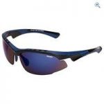 Sinner Crane Sunglasses (Black/Blue Revo) – Colour: Black / Blue