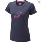 Asics Women’s Graphic Running T-Shirt – Size: L – Colour: DARK COBALT