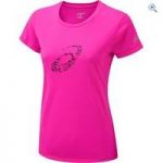 Asics Women’s Graphic Running T-Shirt – Size: S – Colour: PINK GLOW
