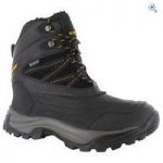 Hi-Tec Snow Peak 200 Waterproof Men’s Winter Boot – Size: 7 – Colour: Black-Gold