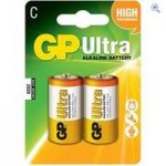 GP Batteries Ultra Alkaline Batteries (2 x C)