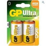 GP Batteries Ultra Alkaline Batteries (2 x D)