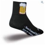 SockGuy Bevy Socks (Classic 3″) – Size: S-M – Colour: Black