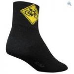 SockGuy Share The Road Socks (Classic 3″) – Size: L-XL – Colour: Black