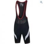 Dare2b AEP Stage Race Bibbed Cycle Short – Size: XXL – Colour: BLACK-FIERY RED