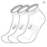 Asics Ped Socks (3 Pair Pack) – Size: S – Colour: White