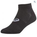 Asics Ped Socks (3 Pair Pack) – Size: M – Colour: Black