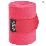 Cottage Craft Fleece Bandages (Set of 4) – Colour: Pink