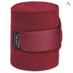 Cottage Craft Fleece Bandages (Set of 4) – Colour: Deep Red