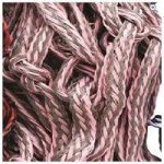 Cottage Craft Hay Net – Large – Colour: Grey Pink