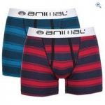 Animal Dorey Men’s Boxer Short (2 Pack) – Size: XXL – Colour: Assorted