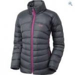 Rab Cirque Women’s Down Jacket – Size: 10 – Colour: Grey And Black