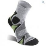 Bridgedale CoolFusion Trailhead Men’s Walking Socks – Size: L – Colour: Black / Green