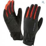 SealSkinz Women’s All Weather Cycle XP Gloves – Size: S – Colour: Black / Red