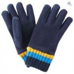 Hi Gear Kids’ Kinder Fleece Rib Gloves – Colour: Blue