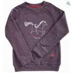Harry Hall Firbeck Junior Sweatshirt – Size: 3-4 – Colour: Aubergine Purple