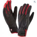 SealSkinz Brecon XP Cycling Gloves – Size: S – Colour: Black / Red