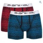 Animal Theo Men’s Boxer Short (2 Pack) – Size: XXL – Colour: Assorted
