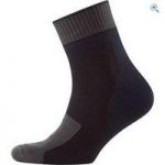 SealSkinz Thin Ankle Length Sock with Hydrostop – Size: XL – Colour: Black