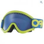 Oakley E-Frame Goggles (Factory Pilot Retina Blue/Black Ice Iridium) – Colour: RETINA BLUE