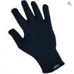 Rab Stretch Knit Gloves – Size: M – Colour: Black