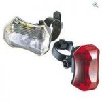 CatEye LD170 Front and Rear Light Set – Colour: Black