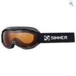 Sinner Toxic Ski Goggles (Matte Black/Double Orange) – Colour: Matte Black