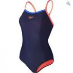 Speedo Women’s Thinstrap Muscleback Swimsuit – Size: 42 – Colour: NVY SIREN PERRY