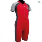 Gul Kids’ U.V. Protection Sun Suit – Size: 4-5 – Colour: Red And Grey