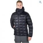 Berghaus Men’s Popena Hooded Hydrodown Fusion Jacket – Size: S – Colour: Black