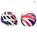 Lazer Blade Cycling Helmet (with British Aeroshell) – Size: S – Colour: RED-WHITE-BLUE