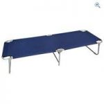 Freedom Trail Folding Steel Bed – Colour: Navy