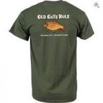 Old Guys Rule ‘Bigger it Was’ T-Shirt – Size: M – Colour: MILITARY GREEN