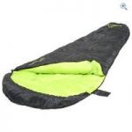 Freedom Trail Sleeper Mummy Sleeping Bag – Colour: Black / Lime