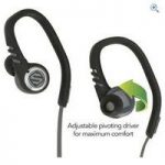 Scosche sportCLIP 3 Sport Earbuds – Colour: Black / Grey