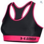 Under Armour Women’s Armour Mid Sports Bra – Size: L – Colour: GREY RED GREY