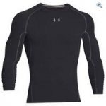 Under Armour Men’s UA HeatGear Armour Long Sleeve Compression Shirt – Size: S – Colour: Black