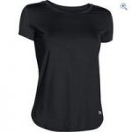 Under Armour Women’s UA Fly-By 2.0 Tee – Size: XS – Colour: BLK-BLK-SILV