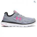 Under Armour Women’s UA Micro G Velocity RN Running Shoes – Size: 6.5 – Colour: Silver-Black