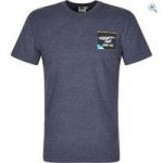 Weird Fish Shark Trek T-Shirt – Size: S – Colour: DARK BLUE MARL