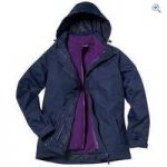 Hi Gear Trent II Women’s 3-in-1 Jacket – Size: 8 – Colour: BLCK IRIS-GRAPE