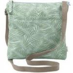 Weird Fish Dorothea Patterned Canvas Cross Body Bag – Colour: PEAPOD