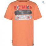 Animal Boy’s Gnarly T-Shirt (Sizes 7-12) – Size: 11-12 – Colour: Orange