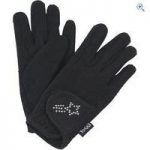 Toggi Gleam Chirldren’s Riding Gloves – Size: L – Colour: Black