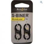 Nite Ize S-Biner MicroLock (Black) – Colour: Black