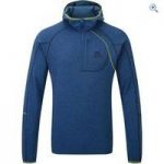Mountain Equipment Integrity Hooded Zip Tee – Size: L – Colour: Blue