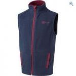 Hi Gear Kids’ Essential Body Warmer – Size: 11-12 – Colour: NAVY-BKNG RED