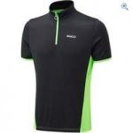 Zucci Men’s Half Zip Short Sleeve Jersey – Size: XL – Colour: FLURO GREEN