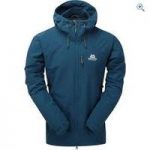 Mountain Equipment Men’s Frontier Hooded Softshell Jacket – Size: S – Colour: Blue