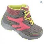 Hi-Tec Flash Fast Hike Waterproof Kids’ Boot (Junior) – Size: 4 – Colour: Grey Pink